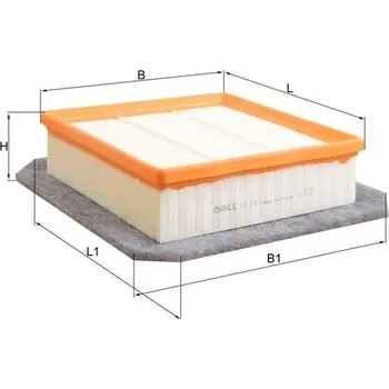 Vzduchový filtr Vzduchový filtr KNECHT LX 3061