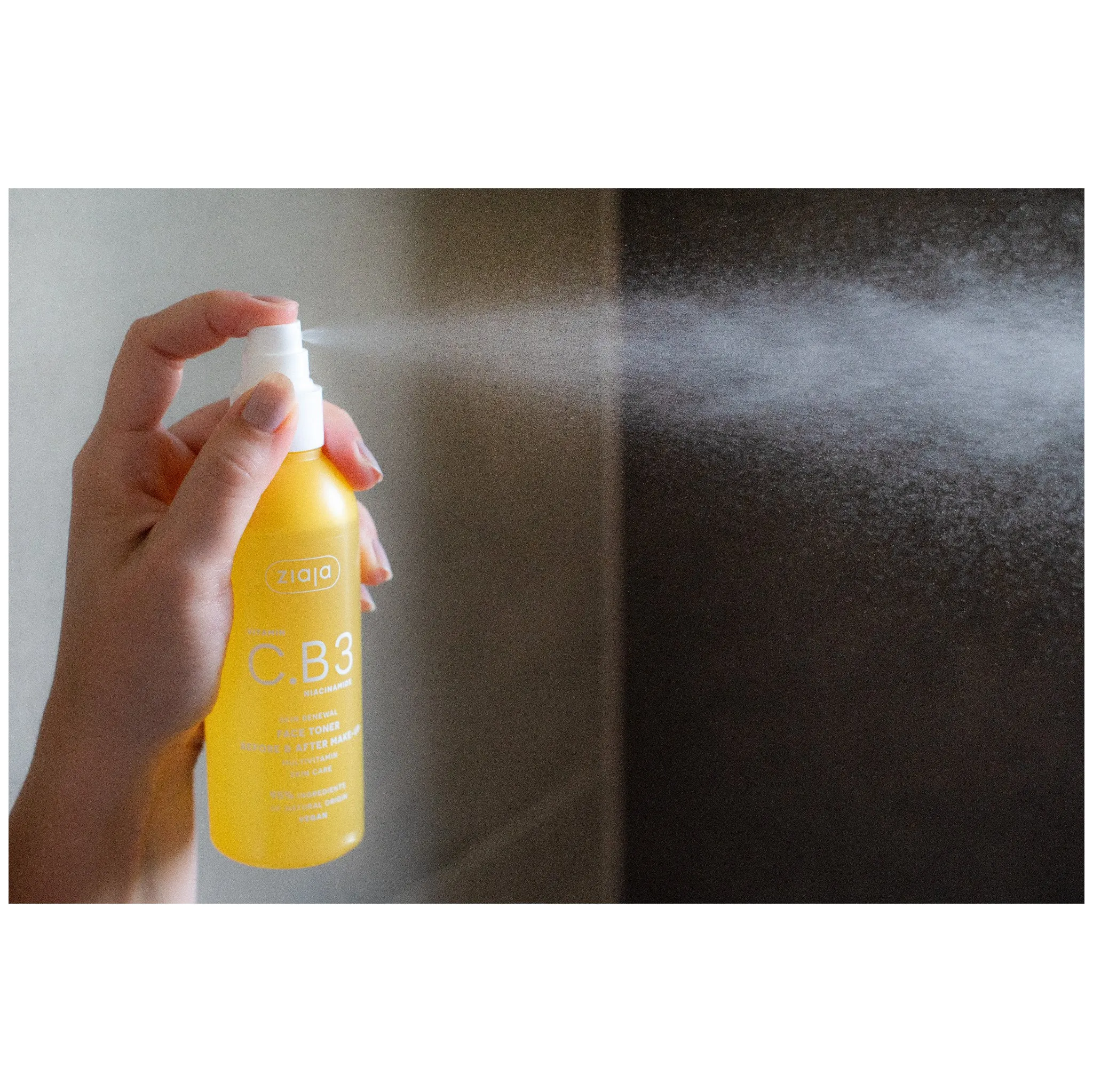 Fotografie 3 -  Ziaja Vitamin C.B3 Niacinamide Face Toner pleťový tonik 190 ml