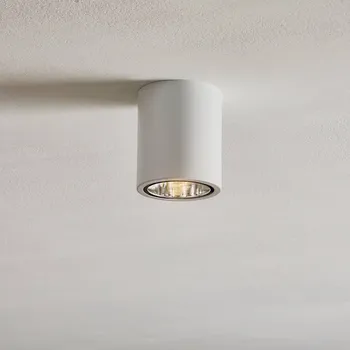 Lampička Luminex Stropní bodové svítidlo kulaté v bílé barvě, Ø 11 cm bílá 1 x 60 W