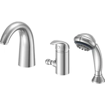 Vodovodní baterie KASIOPEA tříprvková baterie na okraj vany, chrom