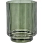 Södahl Zelený skleněný stojan na zubní kartáčky Clarity