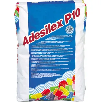 Průmyslové lepidlo ADESILEXP10, 25 Kg, bílá