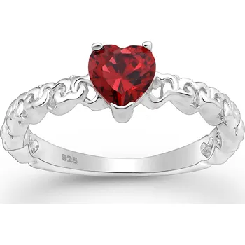 Prsten Prstýnkárna Stříbrný prsten Řetízek Lásky AG 925 ≤ 2,9 g Velikost prstenu: 9 (59/60)