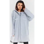 Infinite You Mikina M281 Šedá Basic Fit OS