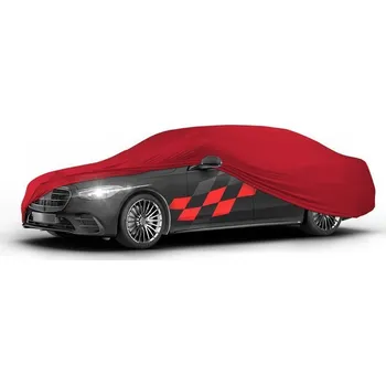 Plachta na motorové vozidlo WALSER Plachta červená, velikost XL DO WA30832