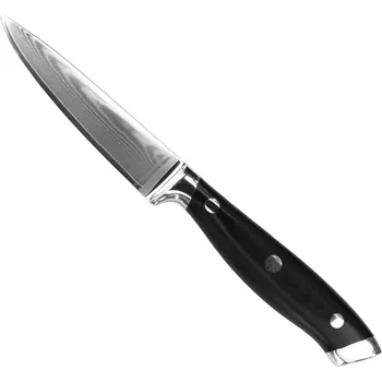 Kuchyňský nůž Nůž na ovoce a zeleninu Seburo WEST Professional Damascus 90mm