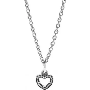 Řetízek Prosperk Řetízek ocelový s přívěskem - srdíčko S2127