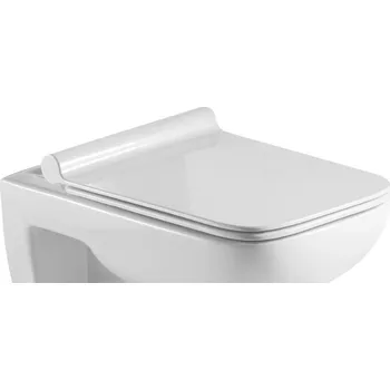 WC sedátko Sedátko WC ADATTO slim soft-close hranaté bílé OLKLT2005ESED