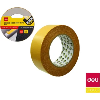 Lepicí páska Lepící páska oboustranná textilní 45mm x 20m DELI EA623