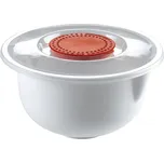 Plastová mísa na šlehání s víkem HEIDRUN protiskluzová