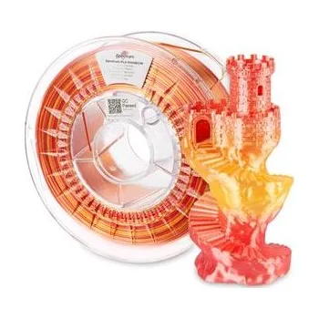 Filament Filament Spectrum PLA SILK RAINBOW 1.75mm FIRE RED 1kg