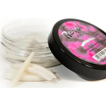 Umělá nástraha Revol Baits nástraha Crane Fly larva 45mm příchuť sýr-česnek, barva bílá 12ks