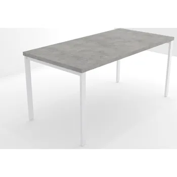 Jídelní stůl EGGER Chicago podnož EC5208 bílá 140 x 80 cm, Tloušťka desky: 36 mm