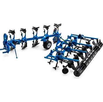 Plastikový model Schuco Souprava pluhu "RABE" Super-Albatros + Grubber GH 5000