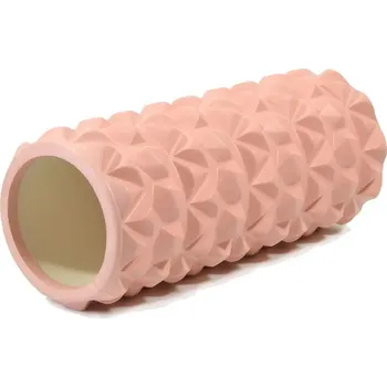 Masážní přístroj Fitness masážní válec ENERO FIT 33x14cm, Světle růžová