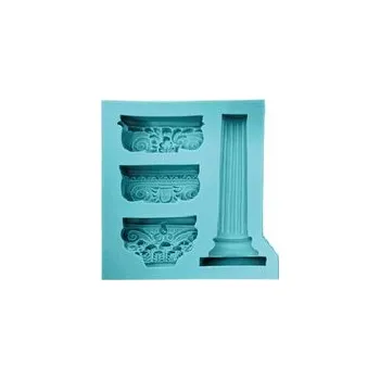 Forma na pečení Silikonová formička ozdobné sloupy 10x8,5cm - Cakesicq