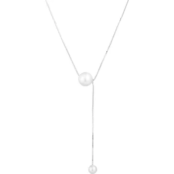 Náhrdelník EVOLUTION GROUP CZ Stříbrný náhrdelník s perličkami - 12103.1