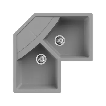 Granitový dřez ELLECI UNICO CORNER G48