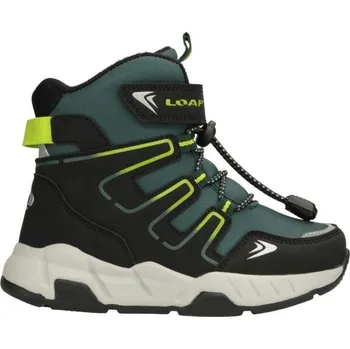 Chlapecká zimní obuv Dětské zimní boty LOAP AIDEN 34 Černá, Zelená, Bílá, Žlutá