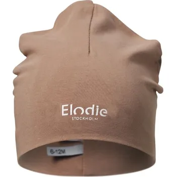 Čepice ELODIE DETAILS Bavlněná čepice Logo Soft Terracotta Velikost (od výrobce): 6 - 12 m.
