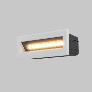 Maytoni Moderní zapuštěné LED svítidlo BOSCA, 5W, d. 13,7 cm, 3000K, IP65 Barva: Bílá