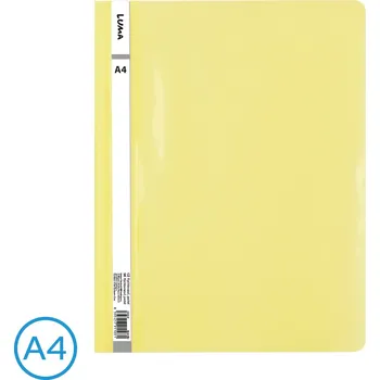 Rychlovazač A4 PP pastel žlutý I250547
