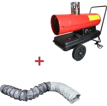 Průmyslové topidlo Naftové topidlo s nepřímým spalováním DMA20i Ma-tech - 20 kW, 600 m³/h, vč. teplovzdušné hadice 3,6 m