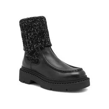 Dámské kozačky Polokozačky Badura OVAR-23AW111 Černá 36