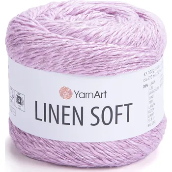 YarnArt Linen soft 7321 světle růžová
