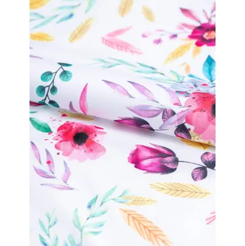 Bobánek Metráž PUL - Růžové květiny 10x150 cm