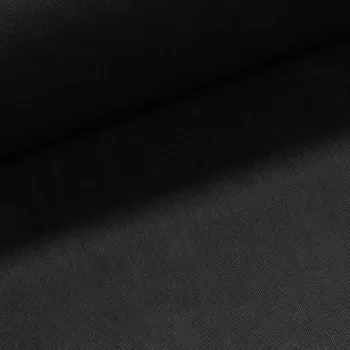 Netkaná textilie, černá, š. 160cm, 50g/m2, středně pevná (látka v metráži)