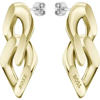 Náušnice Hugo Boss Módní pozlacené visací náušnice Links 1580523 + 2 měsíce na vrácení zboží