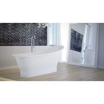 Vana Vana GLORIA 150x70 cm volně stojící bílá, VANPAO15W