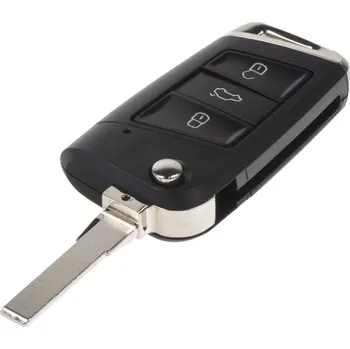 Autoklíč Náhr. obal klíče pro VW 2014-, 3-tlačítkový - 48VW125