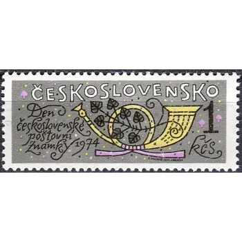 Poštovní známka Českosloveská pošta (1974) č. 2119 ** - Československo - Den čs. poštovní známky 1974