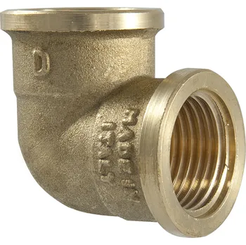 Kompresor 90° koleno mosazné 2 x G3/8"i