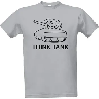Tričko s potiskem THINK TANK pozitivní pánské