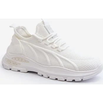 Pánská běžecká obuv Pánské tenisky HI-POLY SYSTEM Big Star NN174467 Barva: Bílá, Velikost: 42