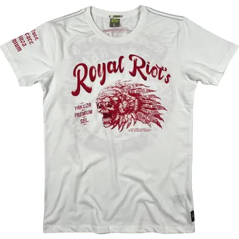 Yakuza Premium Pánské tričko YPS-3706 - bílé - 3706_WHT Velikosti: L