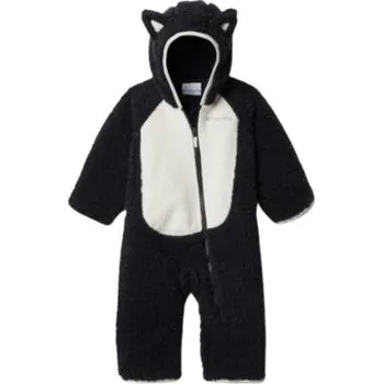 Kojenecká kombinéza Columbia Foxy Baby Sherpa Bunting - Black/Chalk, vel. 6 - 12 m