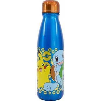 Pokémon hliníková lahev na pití se šroubovacím uzávěrem - 600 ml