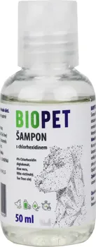 Kosmetika pro psa Werfft Chemie Biopet šampon s chlorhexidinem 4 %