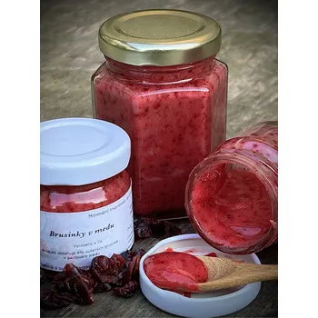 Včelařství Thomayer Brusinky v medu II netto: 45g