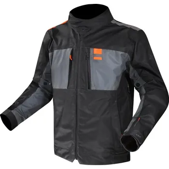 Moto oblečení LS2 TITANIUM MAN JACKET BLUE H-V ORANGE - L