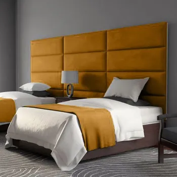 Obklad Čalouněný panel Riviera 41 30x50cm hořčicová