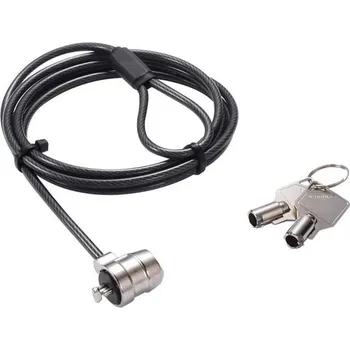 DICOTA Security Cable T-Lock Base, keyed, 3x7mm slot