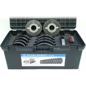 Frézka Sada kopírovacích kroužků v kufru