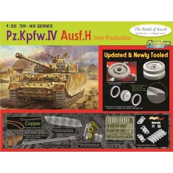 Plastikový model Model Kit tank 6566 - Pz.IV Ausf.H LATE PRODUCTION (1:35)