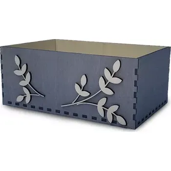 Úložný box JH WoodArt dřevěná krabička 24x16x10 cm (Dřevěná krabička)