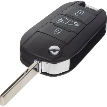 Autoklíč Náhr. klíč pro Peugeot, Citroën 433Mhz, 3-tlačítkový - 48PG015